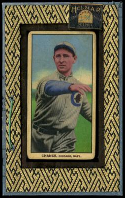 Picture, Helmar Brewing, T206-Helmar Card # 239, Frank CHANCE, Throwing, eyes not shaded, Chicago Cubs